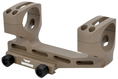 Warne MSR Long Range Scope Mount 1" 20 MOA FDE
