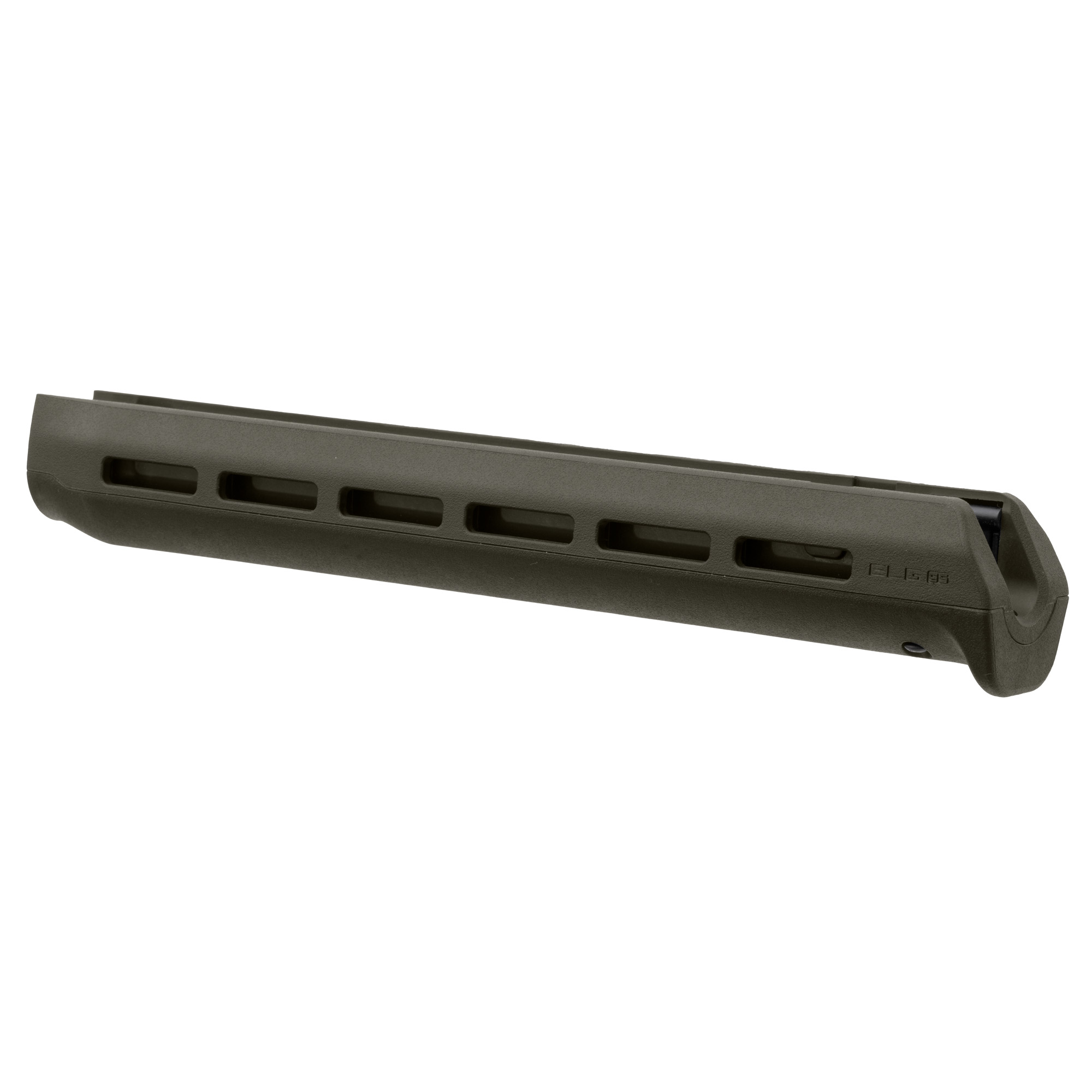 Magpul ELG M-LOK handguard in olive drab green with slotted forend