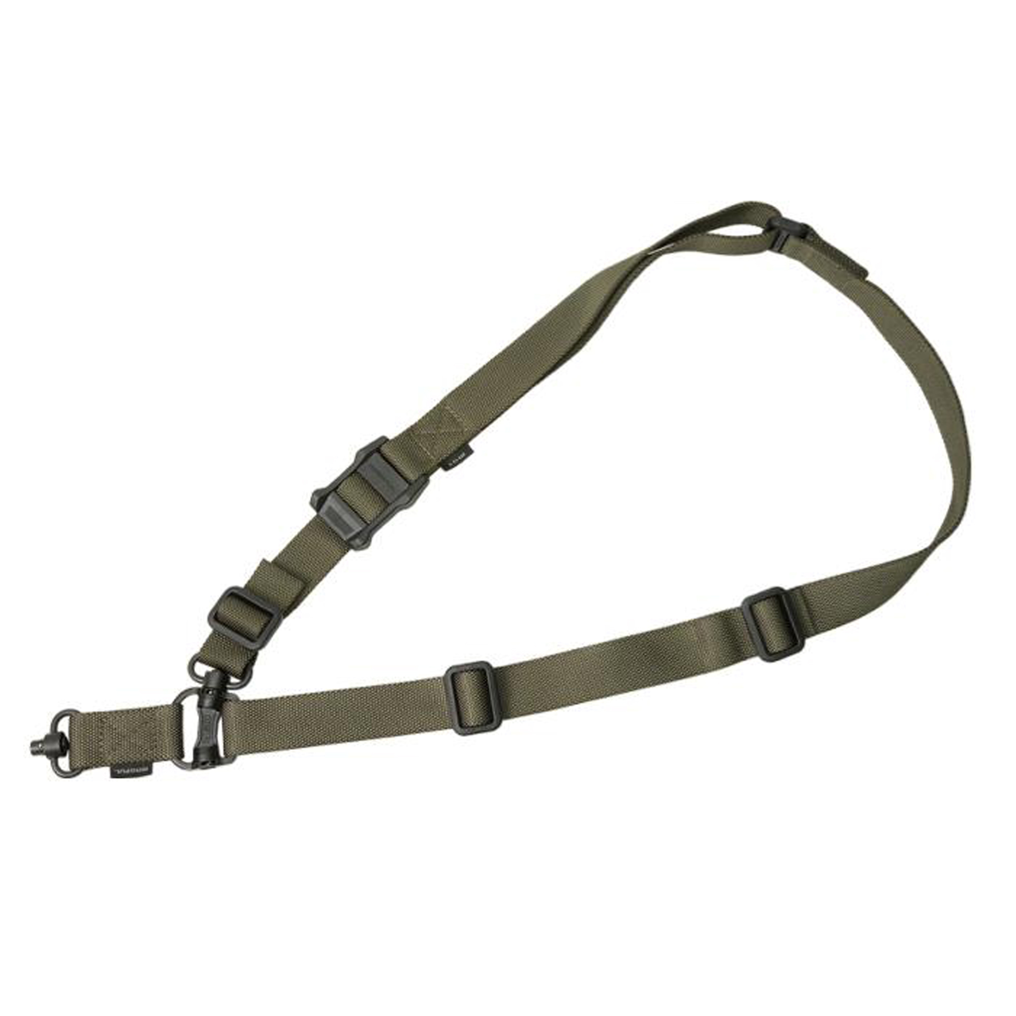 Magpul MS4 Dual QD Gen 2 sling in Ranger Green with dual QD swivels