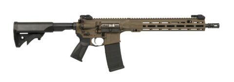 LWRC ICMKII 5.56 NATO, 14.7" Barrel, Patriot Brown