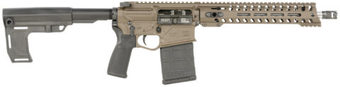 POF USA Rogue .308 Win Pistol, 12.5" Barrel, 20-Round, Patriot Brown