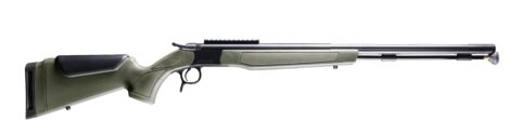 CVA Optima .50 Caliber Muzzleloader, Black Nitride / OD Green