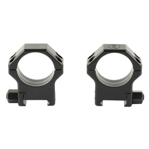 Riton Optics 30mm Hardened Steel Rings, 12mm, Matte Black