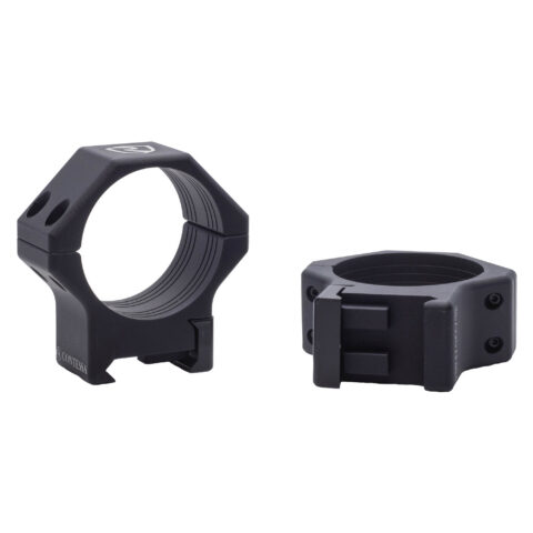 Riton Optics Light Picatinny 30mm Ring Set, Matte Black