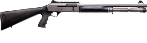 Four Peaks ASKA S4 12 Gauge, 18.5" Barrel, Tungsten Cerakote