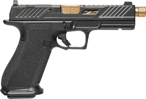 Shadow Systems DR920 ELT 9mm, 5" Barrel, 17+1, Black / Bronze