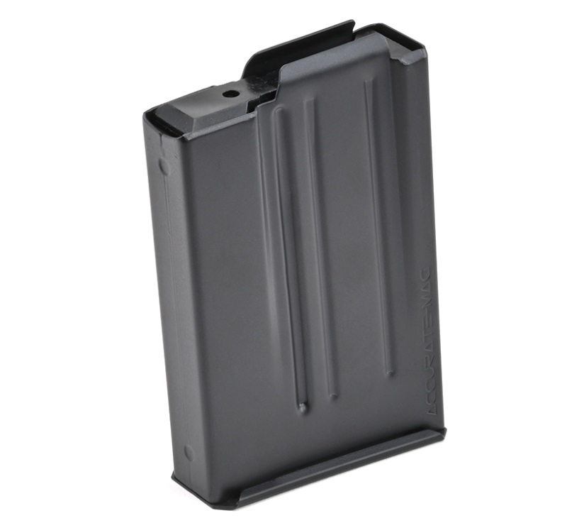 Black Savage 10BA .308 Win 10-round detachable magazine, angled view