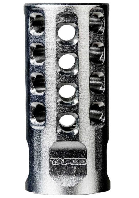 Tapco Muzzle Brake for Ruger 10/22, .920 Bull Barrel, Silver