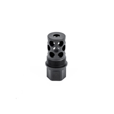 SilencerCo Thread Over Muzzle Brake for AR-15, 1/2x28