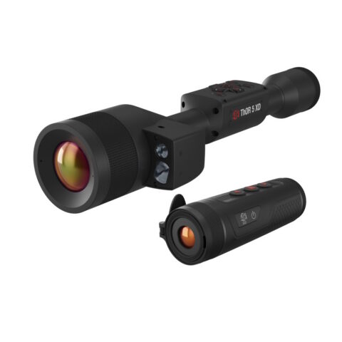 ATN THOR 5 LRF 2-20x Thermal Riflescope with BlazeTrek 619 Viewer