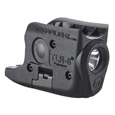 Streamlight TLR-6 Glock 42/43 Weapon Light, 100 Lumen, Black