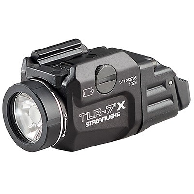 Streamlight TLR-7X Weapon Light, 500 Lumen, Black