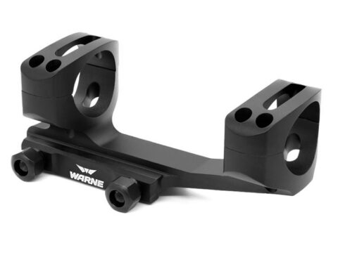 Warne XSKEL30TW Fixed MSR Mount 30mm Matte Black