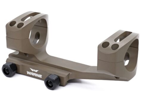 Warne XSKEL Gen2 30mm MSR Mount, Dark Earth